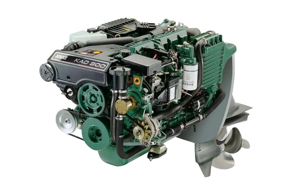 Motore entrobordo Volvo penta kad42a 6 cil in linea